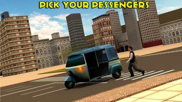 City Tuk Tuk Rickshaw Driving screenshot 2