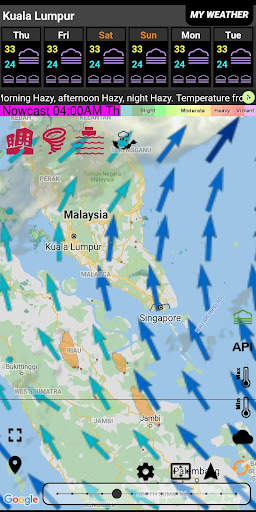 MY Weather (Malaysia) скриншот 5