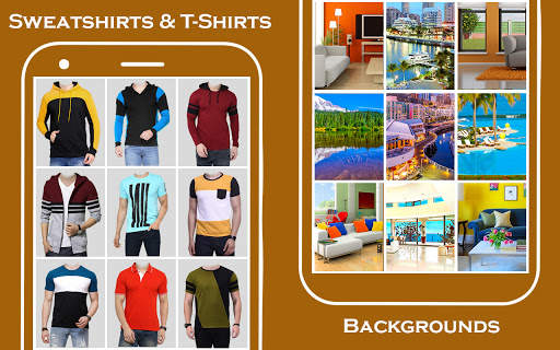 Sweatshirt T shirt photo suit скриншот 5