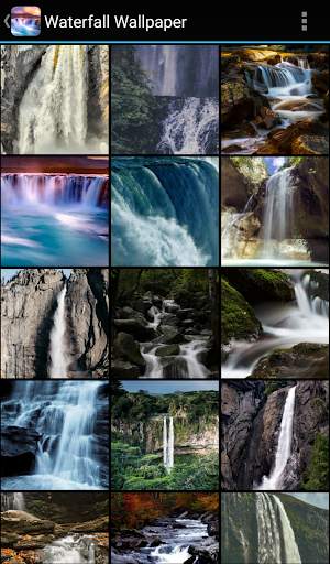 Waterfall Wallpaper screenshot 2
