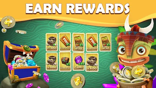 Tiki Solitaire TriPeaks screenshot 3