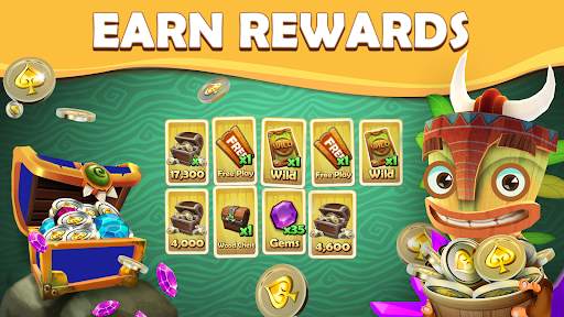Tiki Solitaire TriPeaks screenshot 3