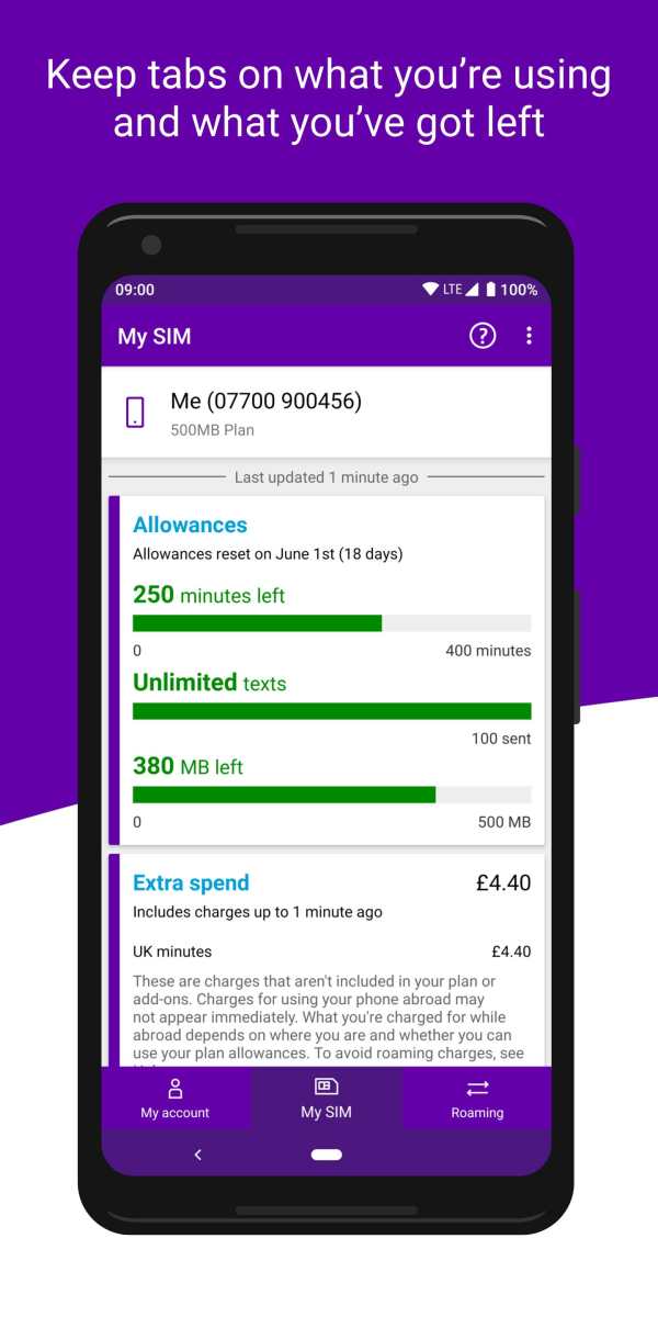 BT Mobile screenshot 1