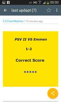 Correct Score Fixed screenshot 4