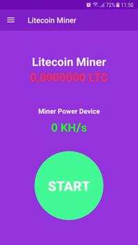 Litecoin Miner screenshot 3