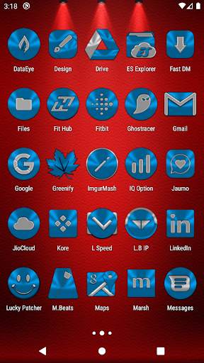 Light Blue Icon Pack скриншот 4