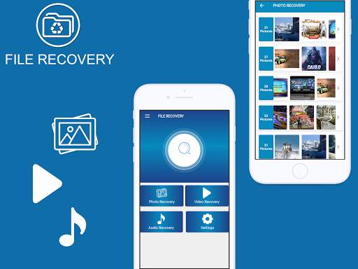 File Recovery - Video ,Image , Audio screenshot 1