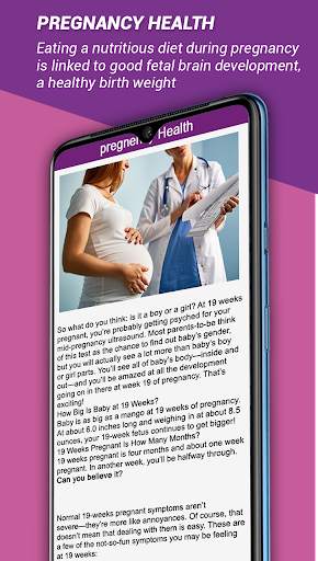 Pregnancy care week by week screenshot 5