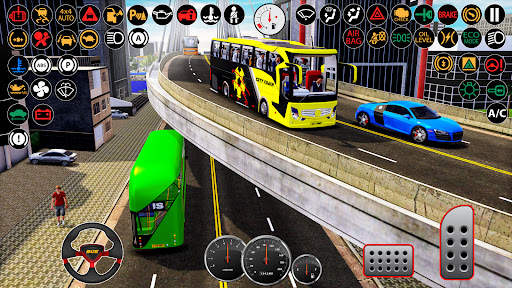 Coach Bus Driver- Bus Games 3d 1 تصوير الشاشة