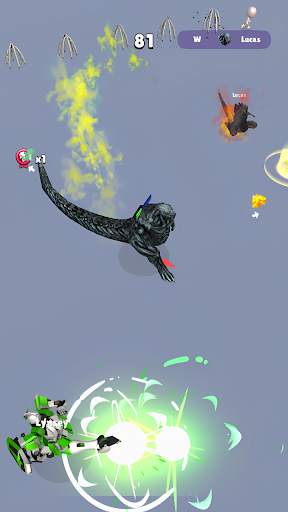 Rainbow Run - Blue Monster screenshot 5