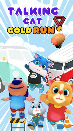 My Talking: Subway Temple Surf screenshot 1