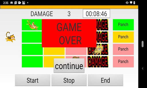 Android App  A tiger game screenshot 4