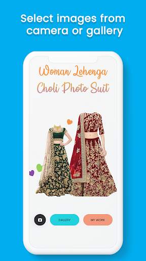 Woman Lehenga Choli Photo Suit screenshot 1