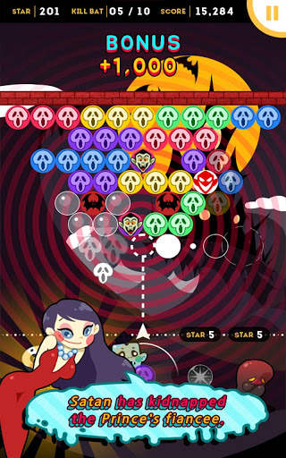 Zombie Castle Bubble screenshot 10