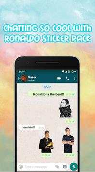New Ronaldo Stickers for Whatsapp screenshot 3