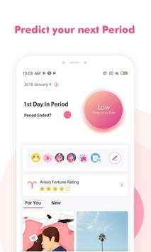 Period Tracker Cherry - Menstrual Cycle Tracker screenshot 1