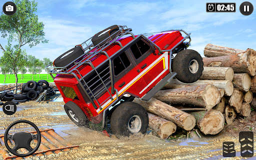 Offroad Jeep Driving Car screenshot 1