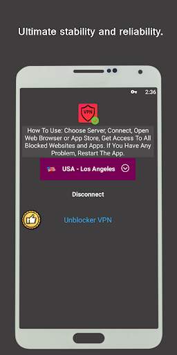 Unblocker VPN screenshot 3