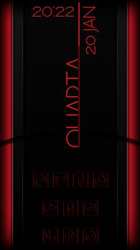 Patti Bills DarkRed Icon Pack screenshot 17
