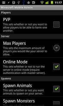 Mobile Admin for Minecraft screenshot 3