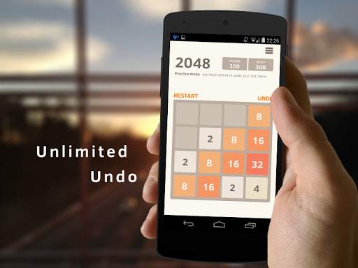 2048 Number puzzle game screenshot 1