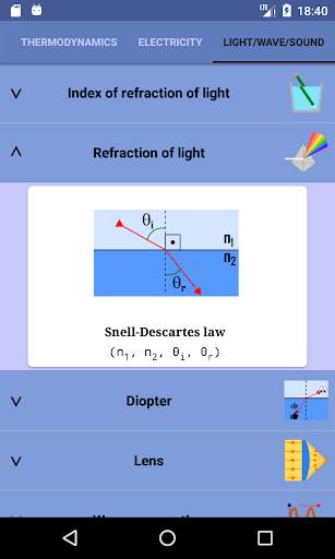 Physics Formulas - Physics Calc screenshot 7