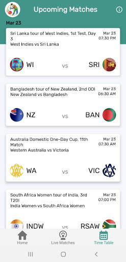CricLine - Live Scores Line screenshot 5