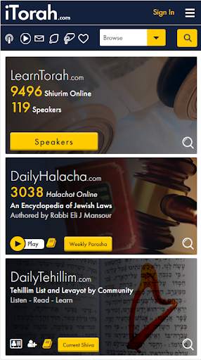 iTorah screenshot 1