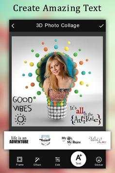 3D Photo Collage Maker screenshot 5