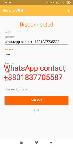 Simple vpn screenshot 1