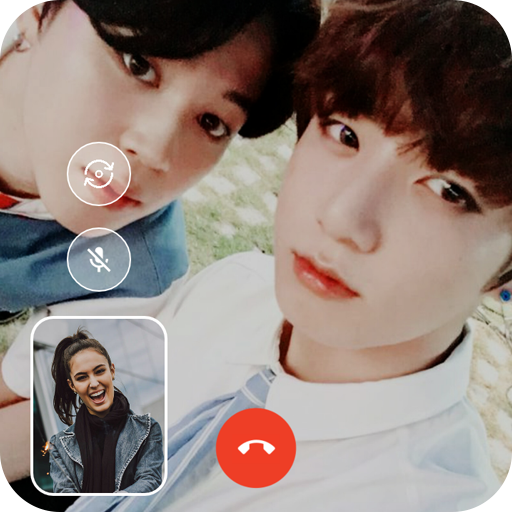 Fake Video Call : B.T.S Call You icon