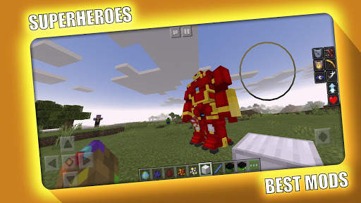 Superheroes Mod for Minecraft  screenshot 1