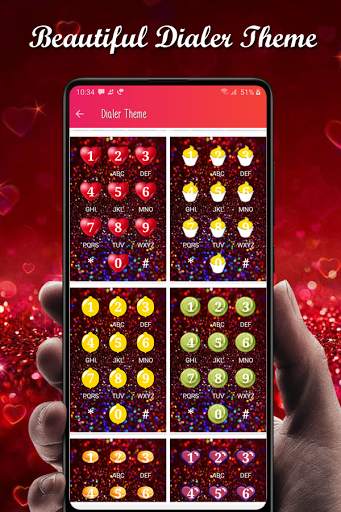 My video phone dialer screen - Photo phone dialer screenshot 3