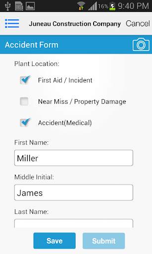 RMP Safety App screenshot 2