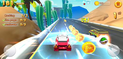Patrol Racing Battle 3D screenshot 4