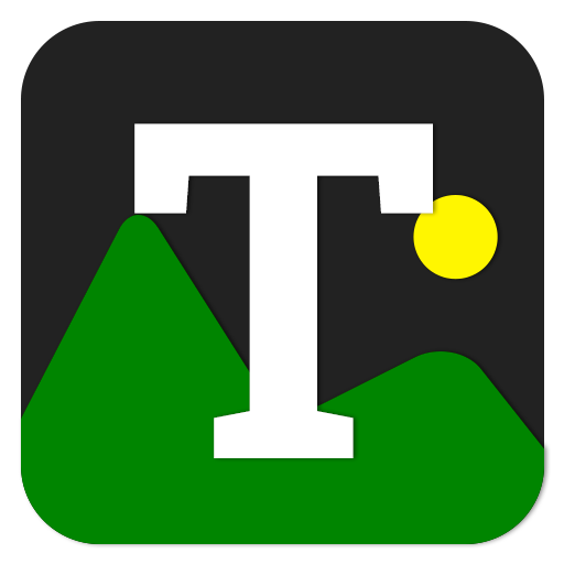 Taddapp - add Text to Photos icon
