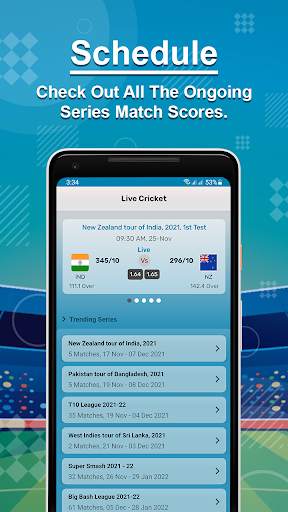 Live Cricket screenshot 1