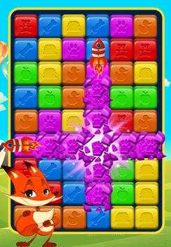 Tom Kitty Block Cube Crush screenshot 3