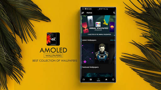 AMOLED Wallpapers 4K - AUTO Wallpaper Changer screenshot 1