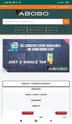 ABOBO Shopping screenshot 1