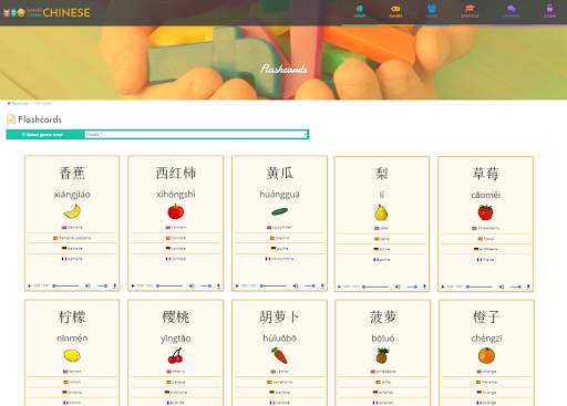 Games Learn Chinese Vocabulary screenshot 16
