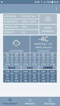 La Tania Snow Report screenshot 2