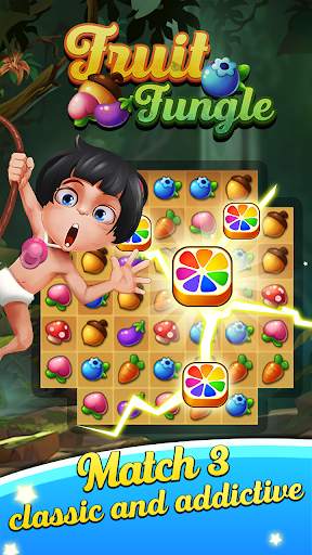 Fruit Jungle - Puzzle Match 3 Legend screenshot 1