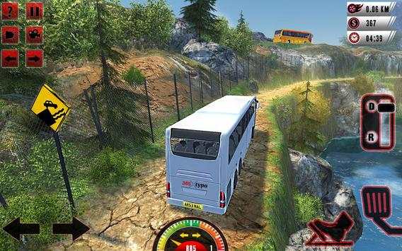Off-Road Bus Driving Simulator-Super Bus game 2018 screenshot 1