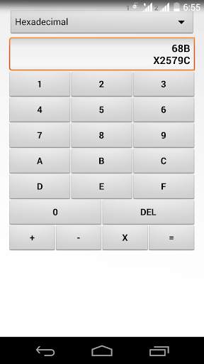 Number System Converter   CALC screenshot 3