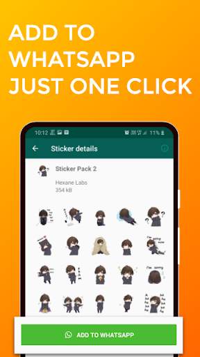 Cute & Funny Boys Stickers for WhatsApp screenshot 4
