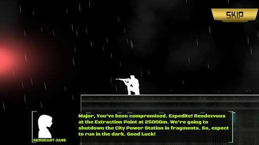 WHITE SNIPER HD - Vector Run screenshot 1