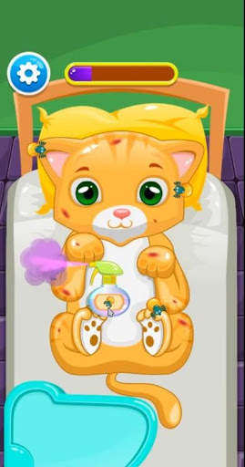 Little Cat Doctor Pet Vet Game screenshot 7