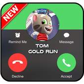 Fake Call Talking Tom Gold Run Free 1.0