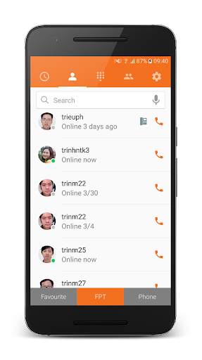FCall vivu 5.x screenshot 3